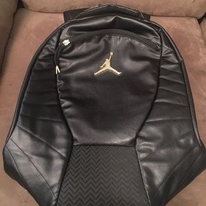 Nike Bags - Black Gold Nike Air Jordan Sports Backpack Men's Nike Bags - Black Gold Nike Air Jordan Sports Backpack Men's